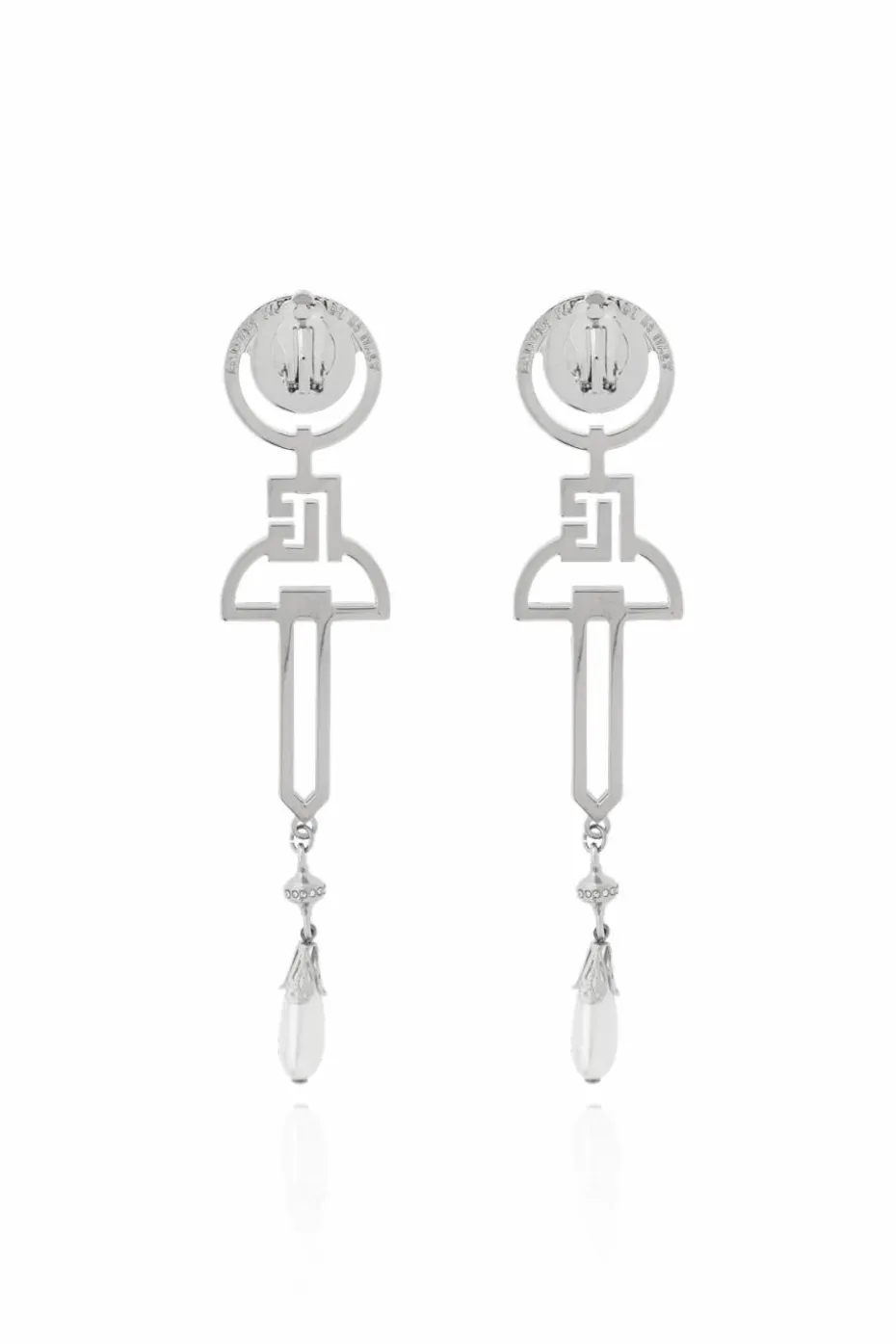 Balmain SILVER Brass clips