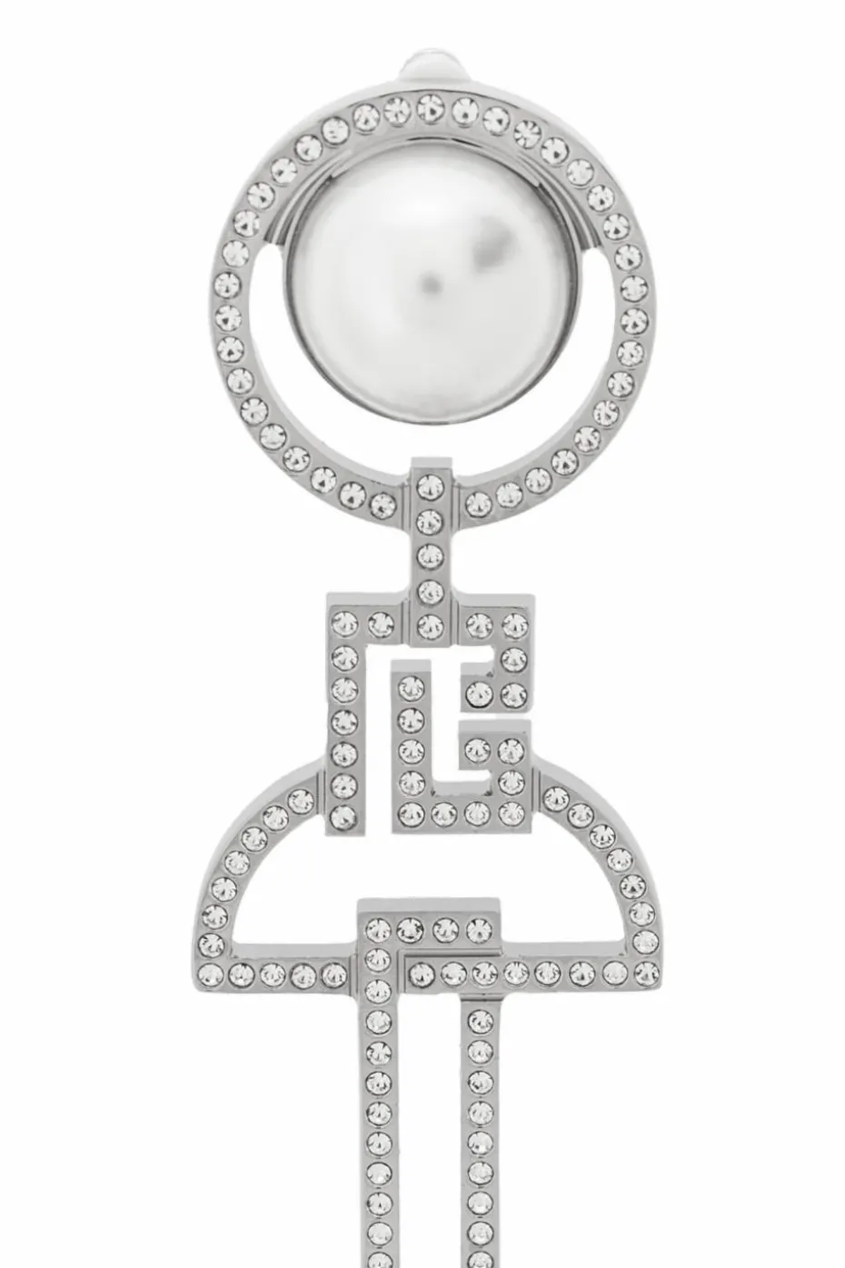Balmain SILVER Brass clips