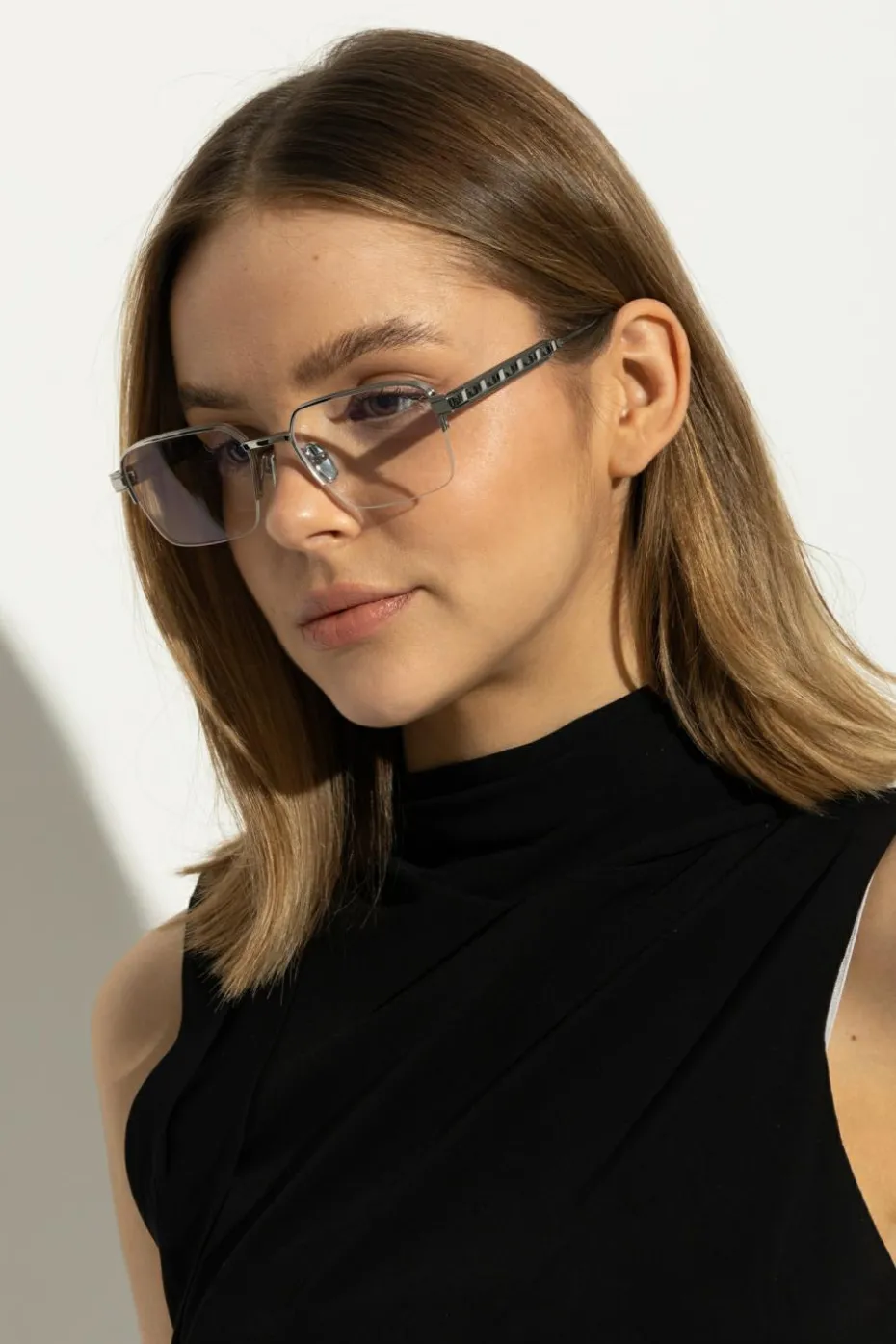 Balmain SILVER Prescription eyeglasses Sergeant II