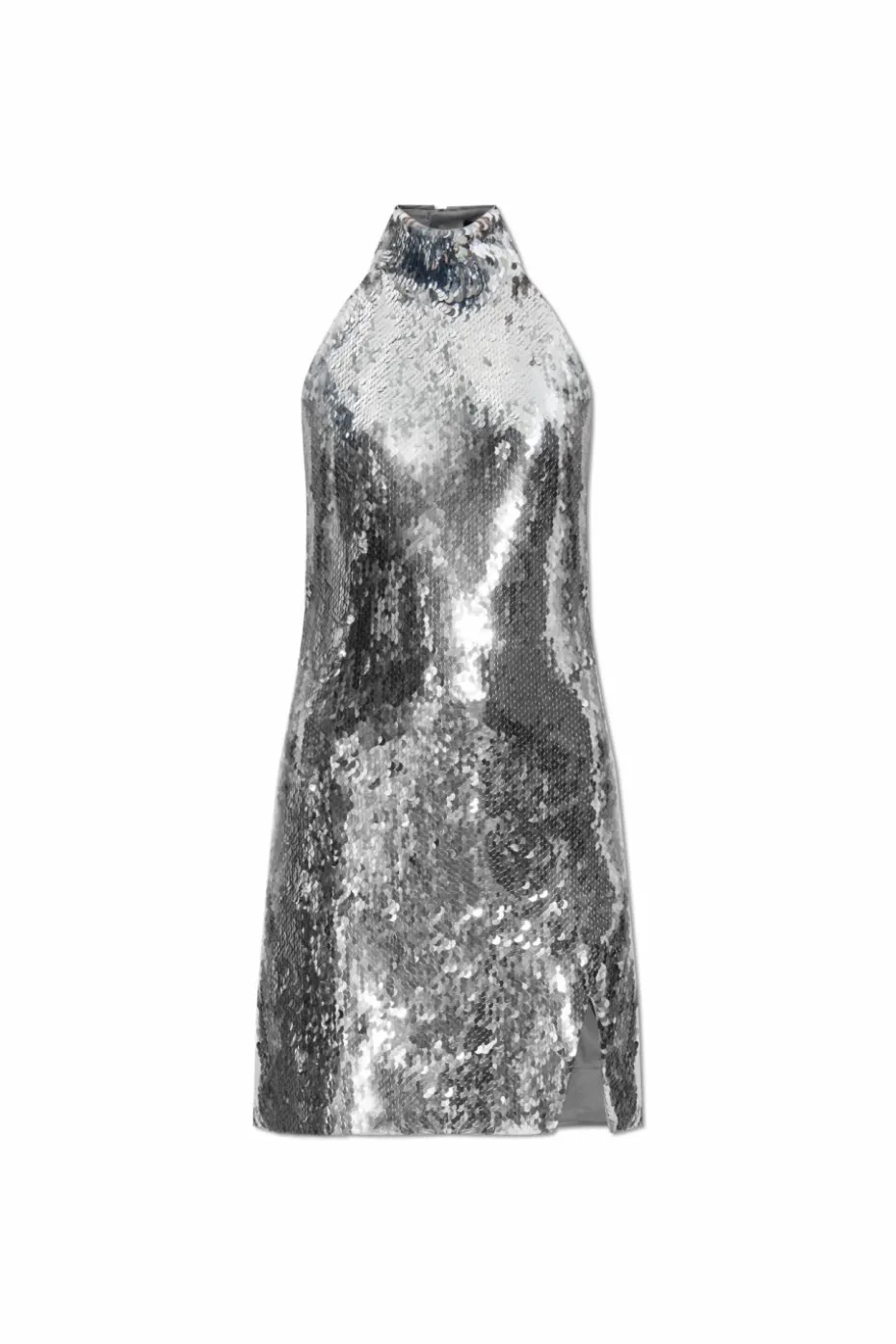 Balmain SILVER Sequin dress