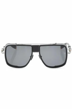 Balmain SILVER Sunglasses with logo
