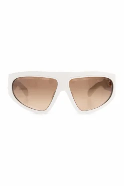 Balmain WHITE ‘B-Escape’ sunglasses