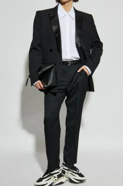 Balmain WHITE Cotton shirt with pocket