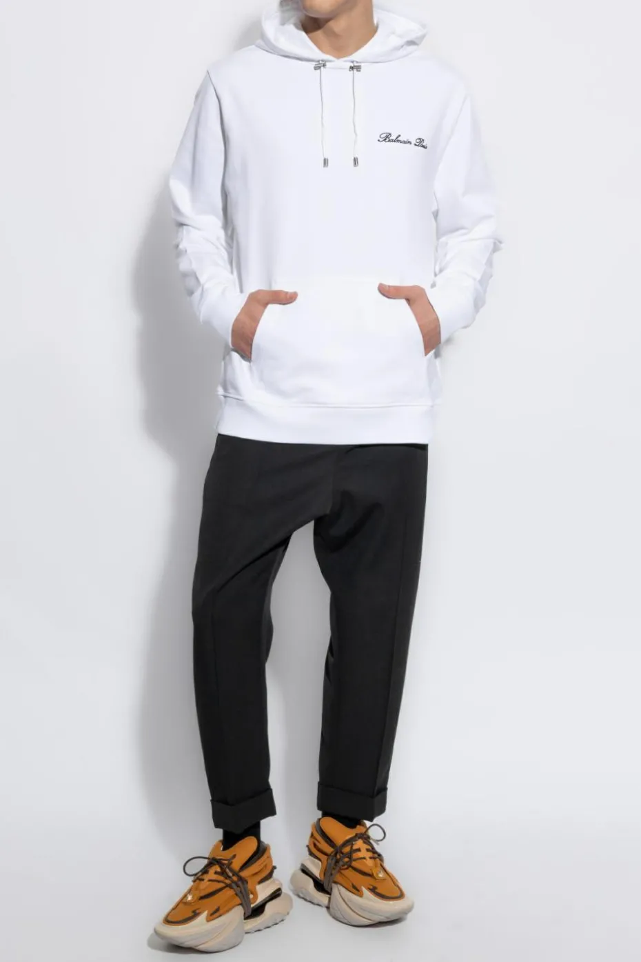Balmain WHITE Hoodie