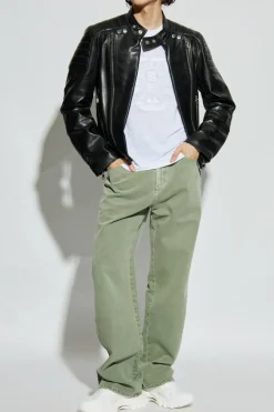 Balmain WHITE Linen t-shirt
