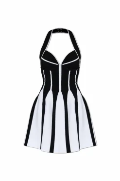 Balmain WHITE Neck Dress