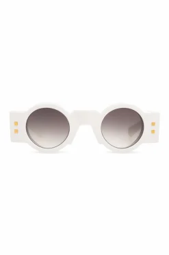 Balmain WHITE ‘Olivier’ Sunglasses