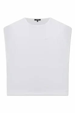 Balmain WHITE Silk top