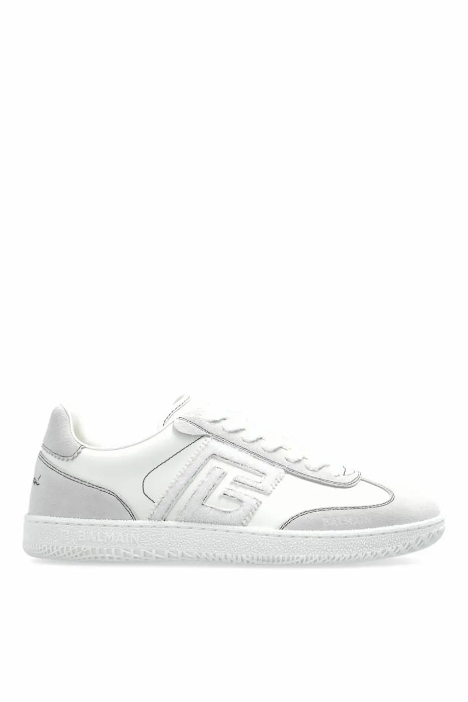 Balmain WHITE Sneakers with logo