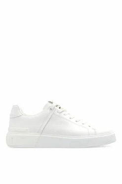 Balmain WHITE Sport shoes `B-Court`