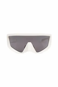 Balmain WHITE Sunglasses from the `Black & Gold' collection by Balmain