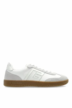 Balmain WHITE "Swan" sports shoes