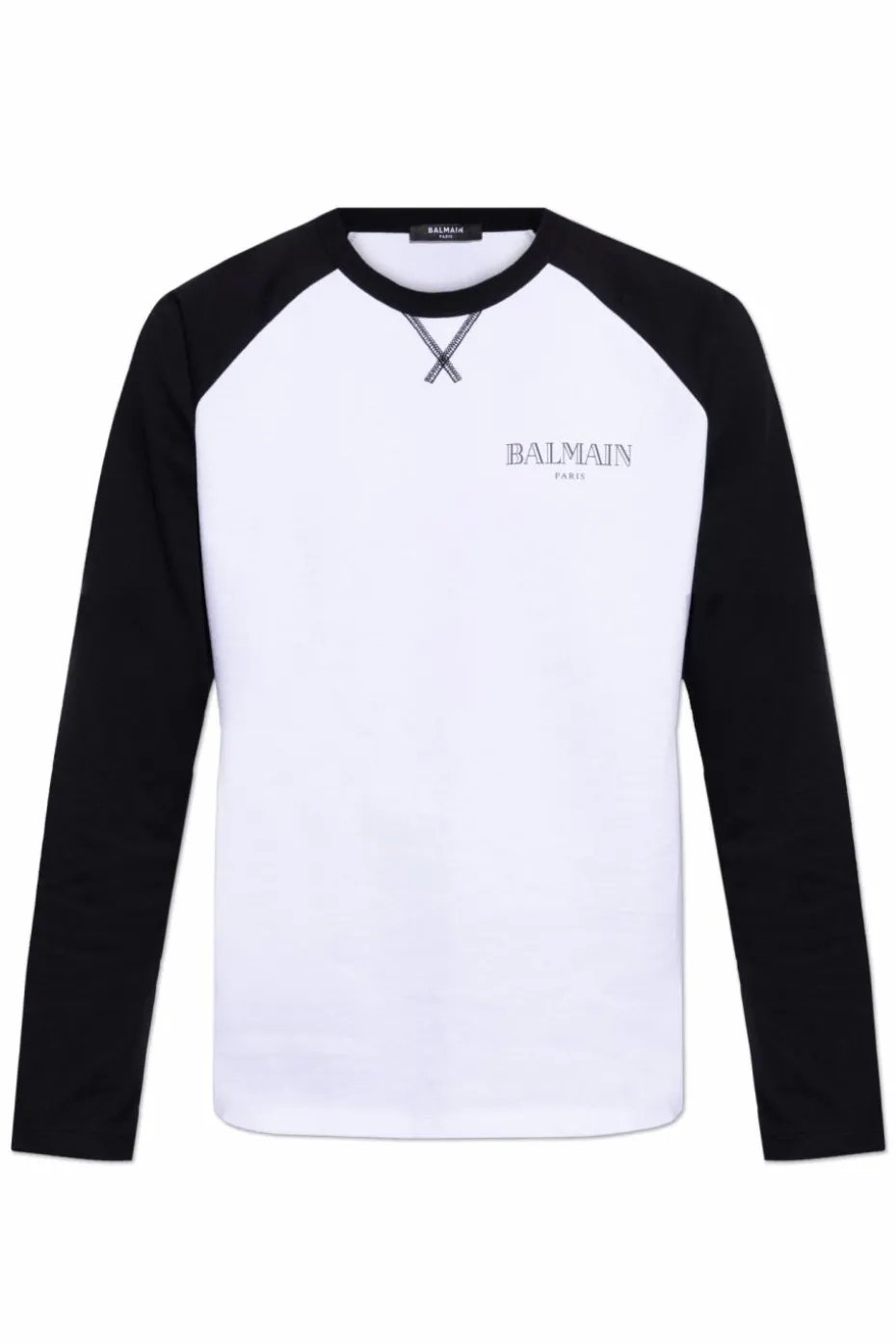 Balmain WHITE T-shirt with logo