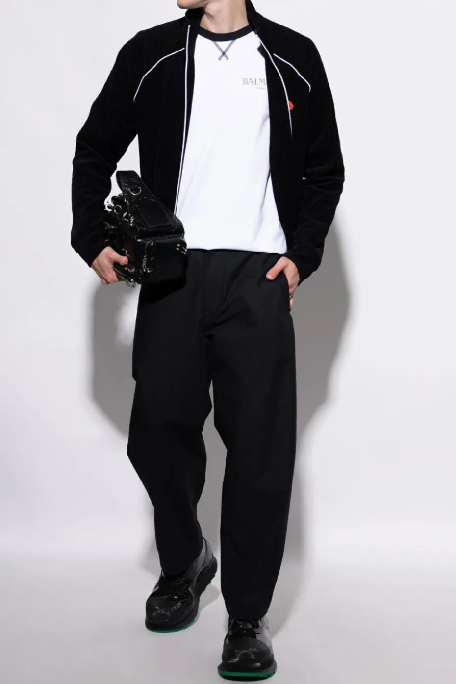 Balmain WHITE T-shirt with logo