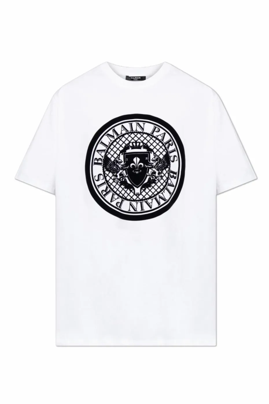 Balmain WHITE T-shirt with logo