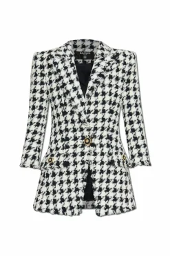 Balmain WHITE Tweed Blazer