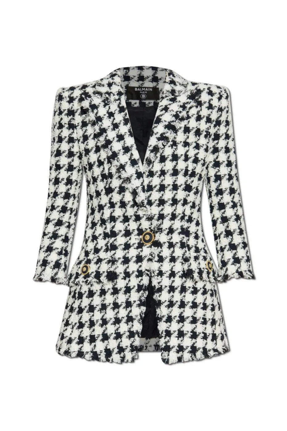 Balmain WHITE Tweed Blazer