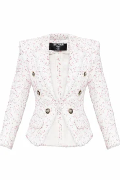 Balmain WHITE Tweed blazer