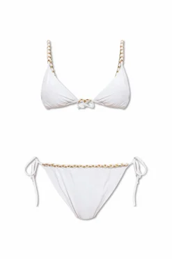 Balmain WHITE Two-piece swimsuit