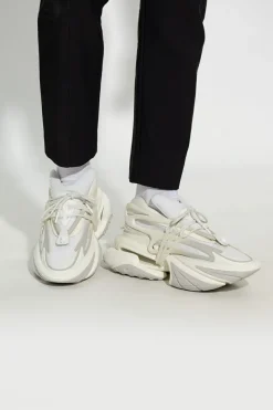 Balmain WHITE 'Unicorn' sneakers