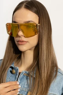 Balmain YELLOW ‘Le Masque’ sunglasses