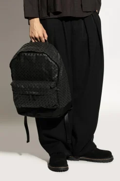 Bao Bao Issey Miyake BLACK Backpack with decorative trim