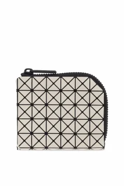 Bao Bao Issey Miyake GREY Wallet with geometric pattern