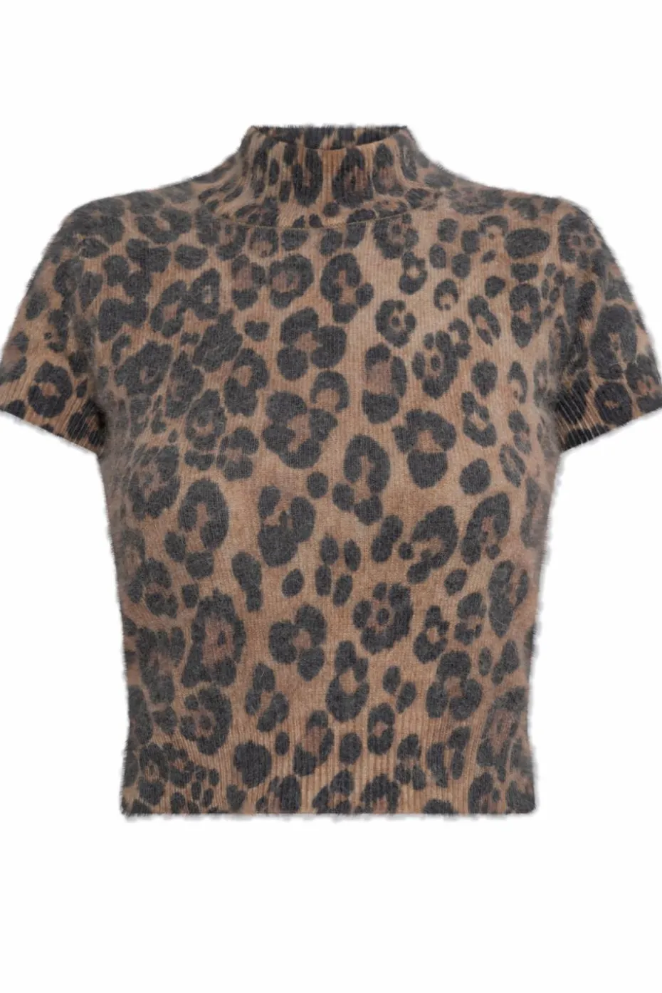 Blumarine beige Top with animal motif