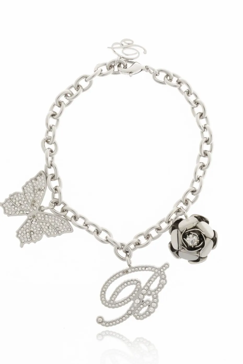 Blumarine SILVER Bracelet with charms