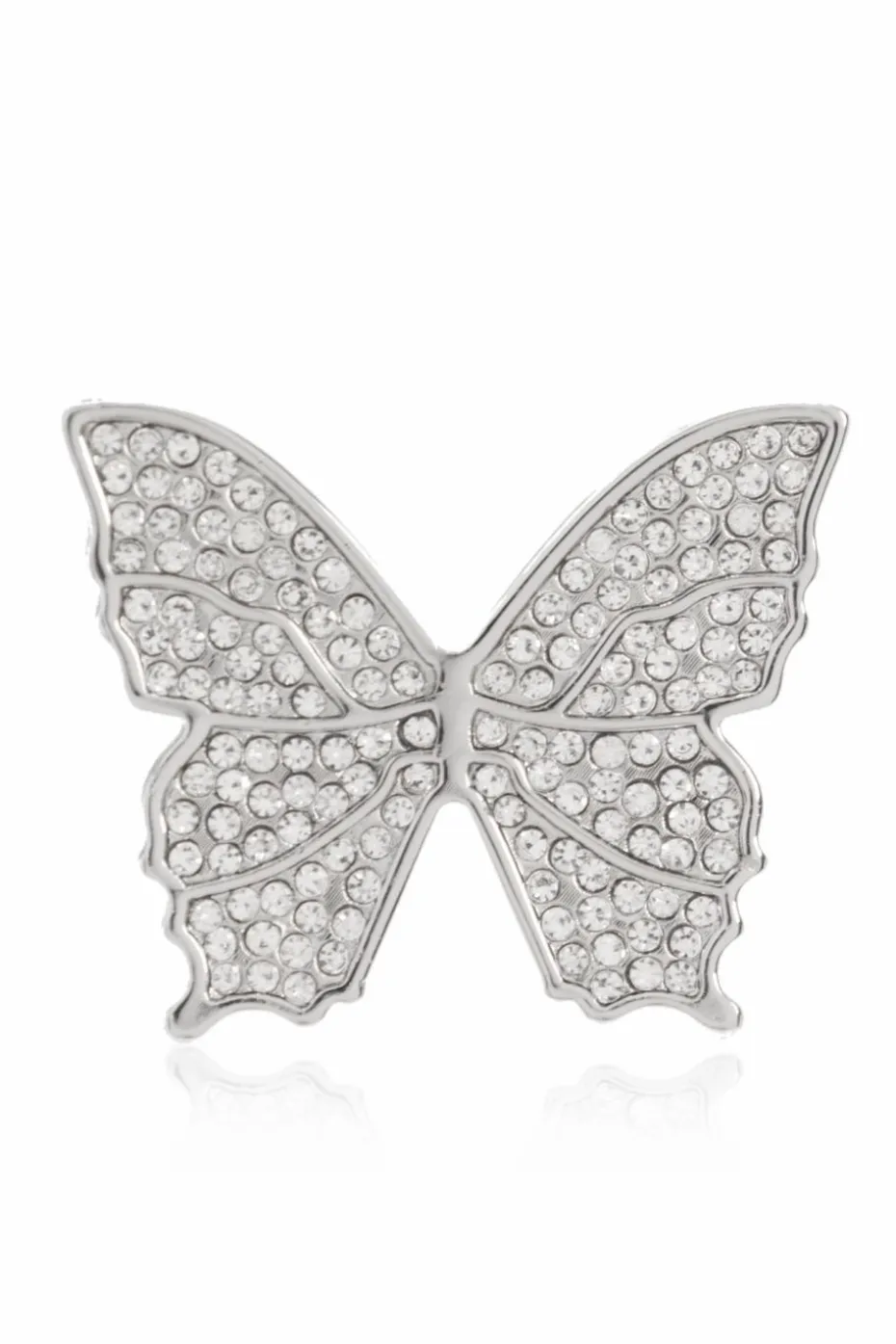 Blumarine SILVER Butterfly-shaped earrings