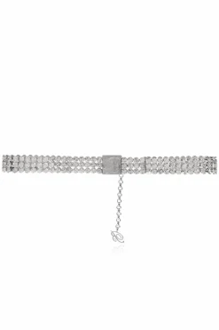 Blumarine SILVER Choker with appliqué