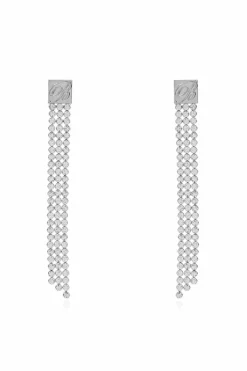 Blumarine SILVER Earrings with appliqués