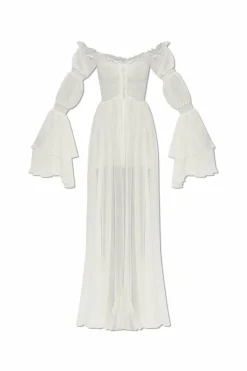 Blumarine WHITE Silk dress