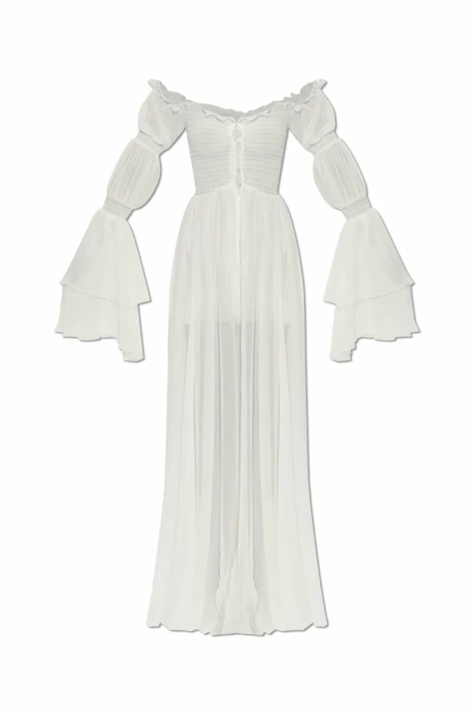 Blumarine WHITE Silk dress