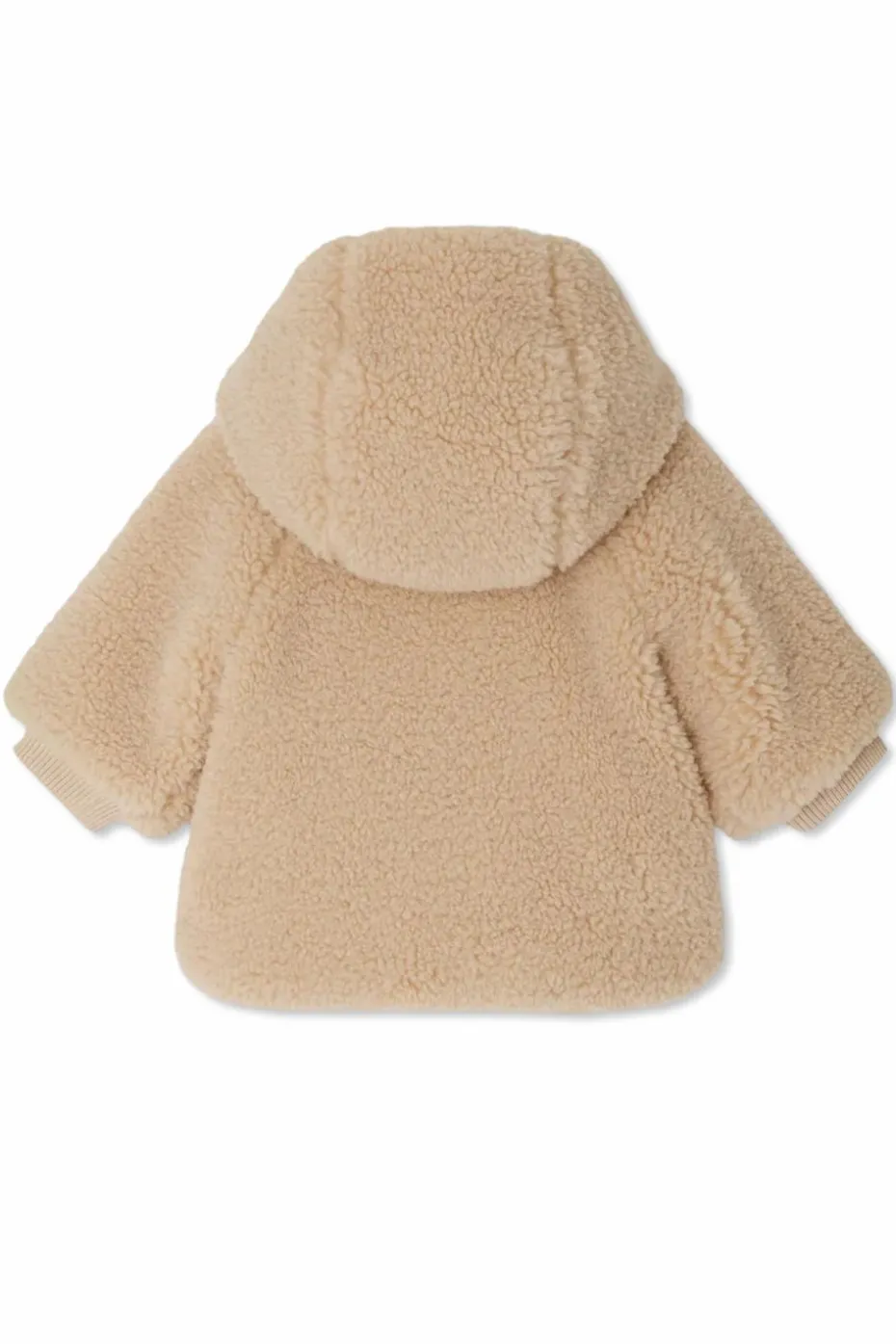 Bonpoint beige Hooded jacket