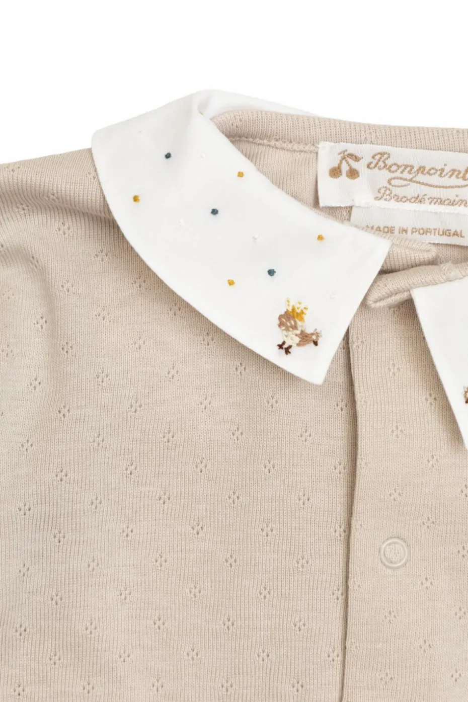Bonpoint beige Pajamas "Anton"