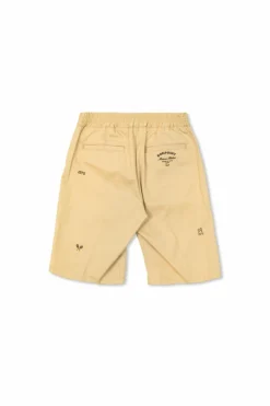 Bonpoint beige Pants with embroidery