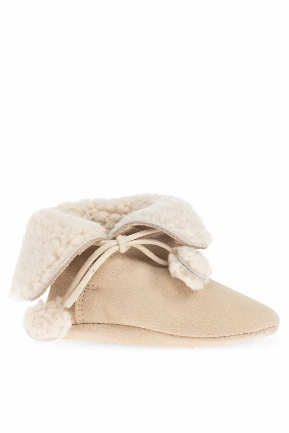 Bonpoint beige Slip-on ankle boots