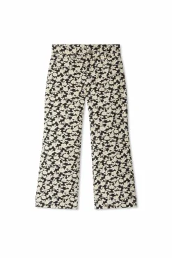 Bonpoint BLACK Floral print pants