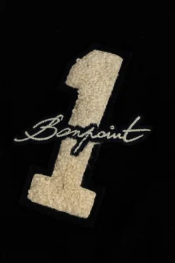 Bonpoint BLACK Jacket with pattern