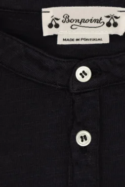Bonpoint BLACK T-shirt with logo