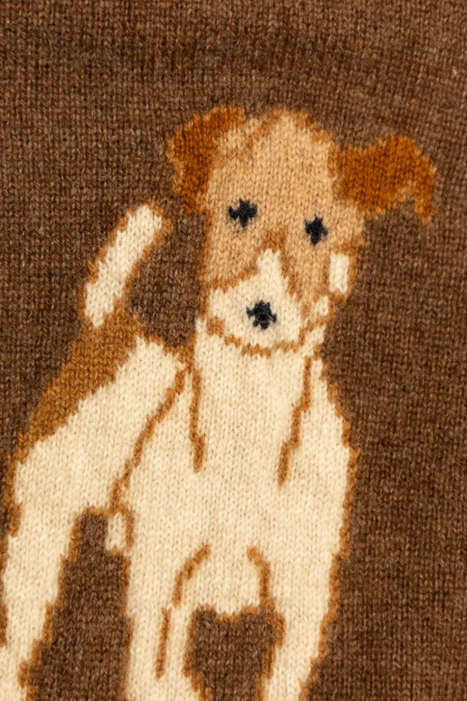Bonpoint BROWN Cashmere sweater "Almire"