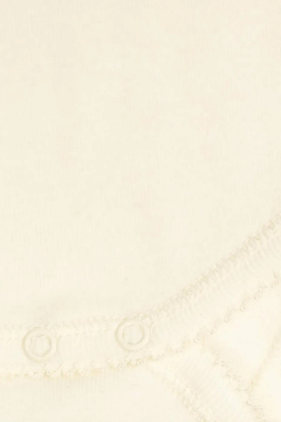 Bonpoint cream Baby bodysuit with short sleeves