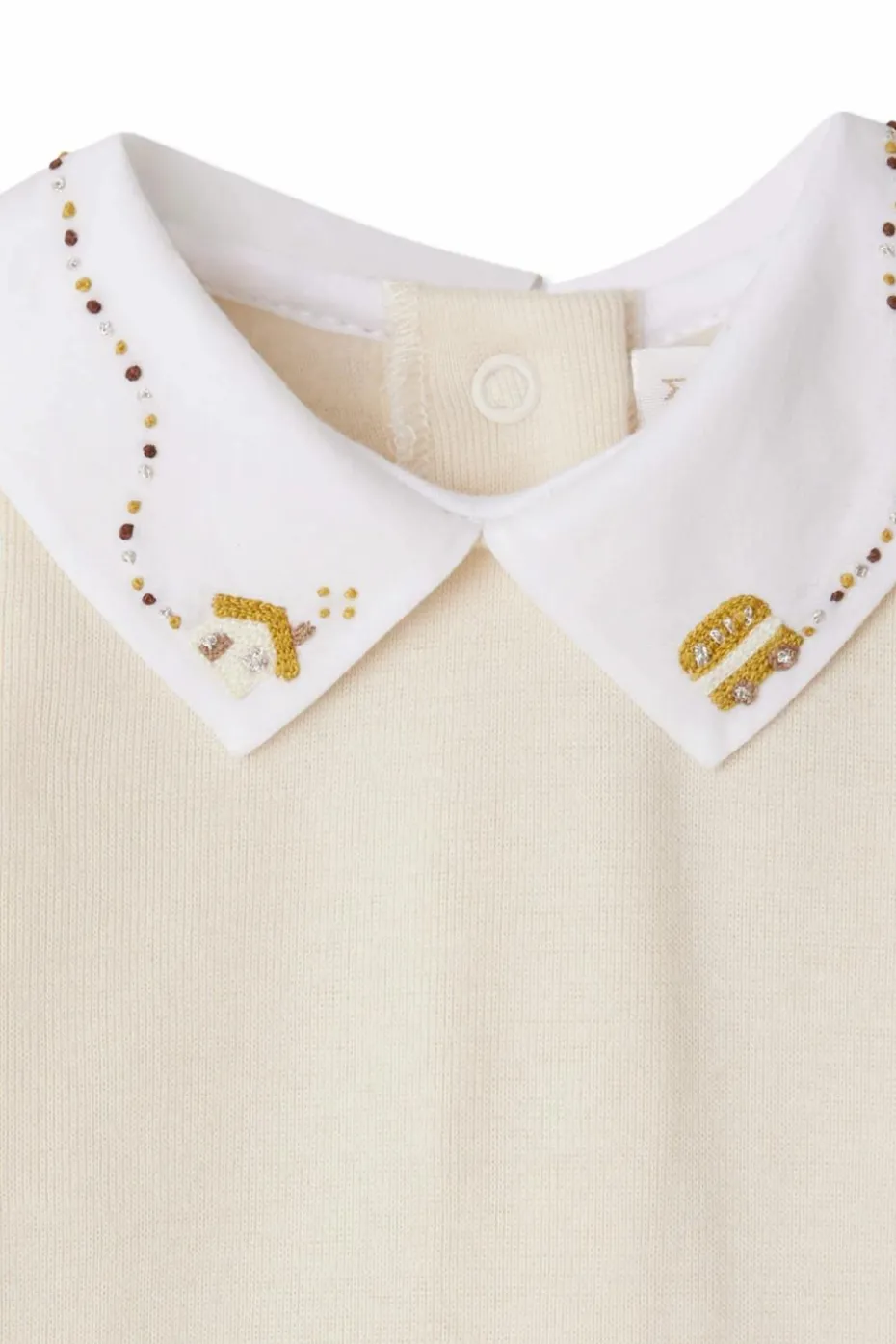 Bonpoint cream Body with collar