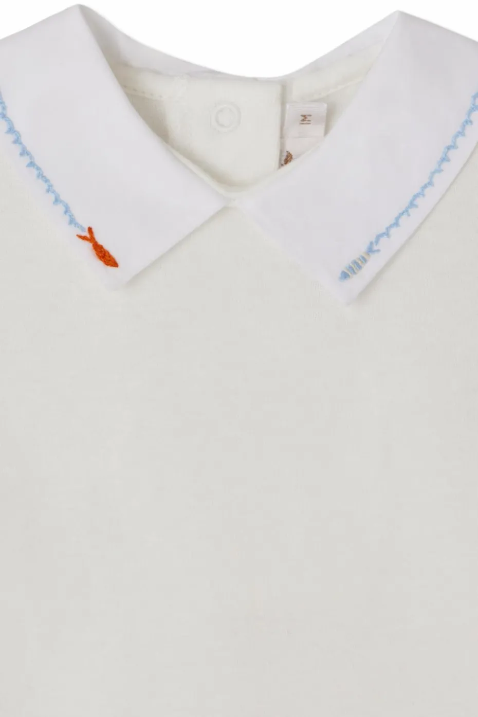 Bonpoint cream Bodysuit Juillet