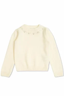 Bonpoint cream Cashmere sweater