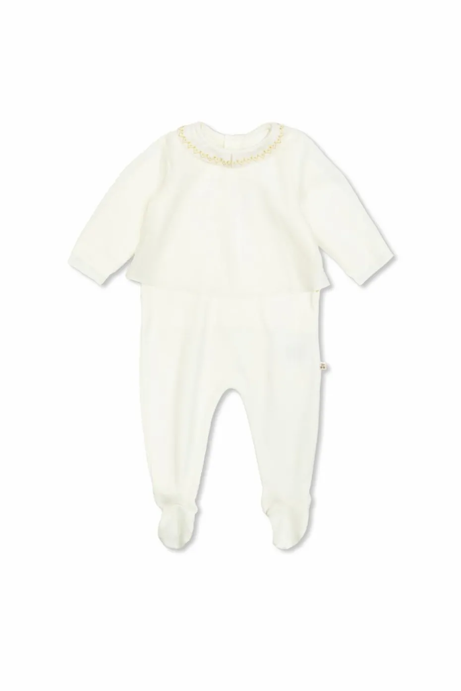 Bonpoint cream Pajamas Sage
