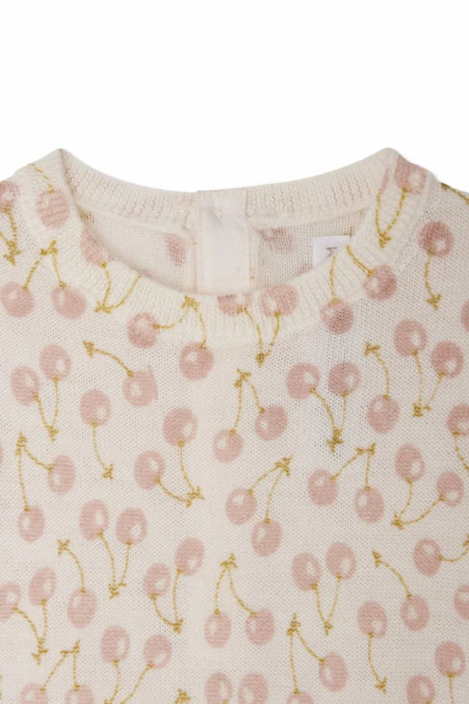Bonpoint cream Patterned jumpsuit