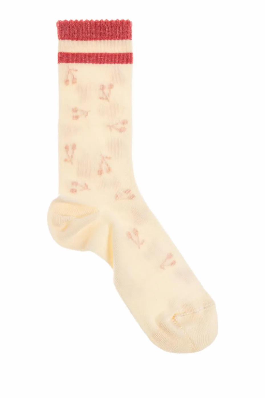 Bonpoint cream Socks with logo
