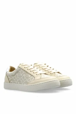 Bonpoint cream Sports shoes with logo